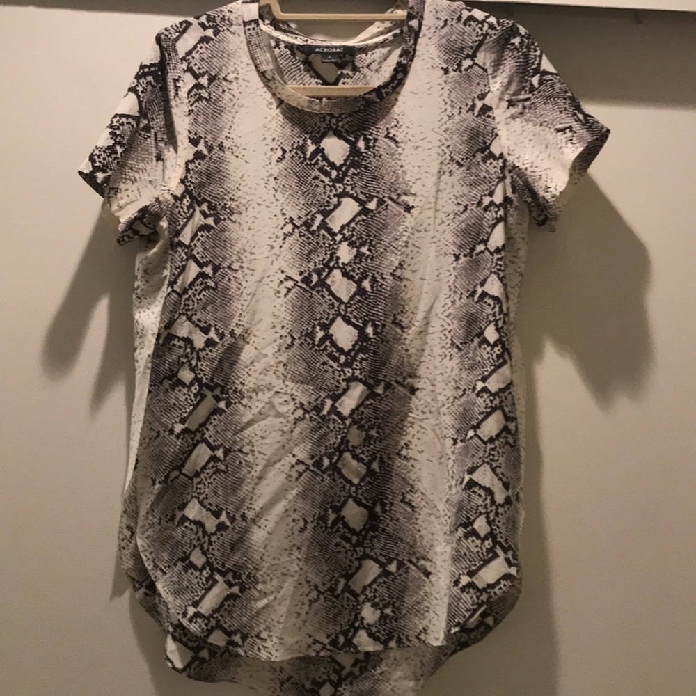 Silk T-shirt -snake